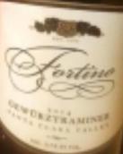 佛蒂諾酒莊瓊瑤漿干白葡萄酒(Fortino Gewurztraminer, Santa Clara Valley, USA)