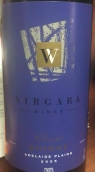 維嘉拉酒莊設拉子紅葡萄酒(Virgara Shiraz, Adelaide Plains, Australia)