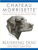 莫里賽特害羞狗半甜型桃紅葡萄酒(Chateau Morrisette Blushing Dog, Virginia, USA)