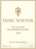 丹尼爾酒莊長相思白葡萄酒(Daniel Schuster Sauvignon Blanc, Marlborough, New Zealand)