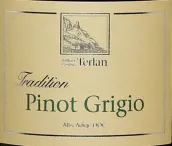 泰拉诺酒庄特尔兰传统灰皮诺白葡萄酒(Cantina Terlano-Kellerei Terlan Tradition Pinot Grigio Alto Adige, Trentino-Alto Adige, Italy)