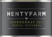 亨提酒莊霞多麗干白葡萄酒(Hentyfarm Chardonnay, Victoria, Australia)