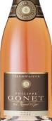 菲利普博那特極干桃紅葡萄酒(Philippe Gonet Rose Brut, Champagne, France)