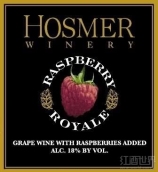 霍斯默覆盆子羅亞爾干白葡萄酒(Hosmer Winery Raspberry Royale, Finger Lakes, USA)