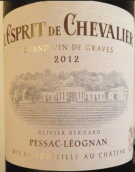 騎士酒莊副牌白葡萄酒(L'Esprit de Chevalier Blanc, Pessac-Leognan, France)