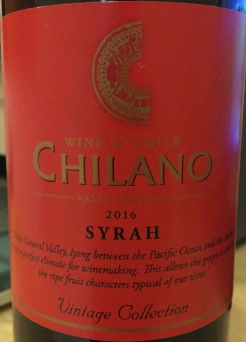 chilano syrah, valle central, chile红酒评分|葡萄酒评分_红酒世界