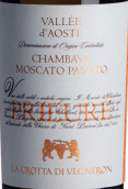 贝格纳隆克罗塔酒庄奥斯塔莫斯卡托帕赛托甜白葡萄酒(La Crotta di Vegneron Prieure Valle d'Aosta Chambave Moscato Passito, Aosta Valley, Italy)