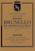 康斯坦酒莊布魯奈羅紅葡萄酒(Conti Costanti Brunello di Montalcino DOCG, Tuscany, Italy)