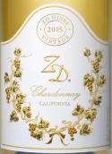 ZD酒莊霞多麗白葡萄酒(ZD Wines Chardonnay, California, USA)