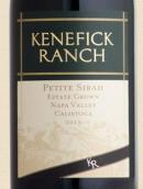 肯尼菲克小西拉干紅葡萄酒(Kenefick Ranche Petite Sirah, Napa Valley, USA)