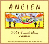 舊時(shí)卡內(nèi)羅斯黑皮諾紅葡萄酒(Ancien Wines Carneros Pinot Noir, Napa Valley, USA)