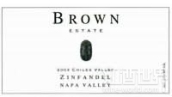 布朗酒莊奇利斯仙粉黛干紅葡萄酒(Brown Estate Chiles Zinfandel, Napa Valley, USA)