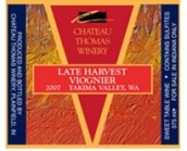 托馬斯晚收維歐尼甜白葡萄酒(Chateau Thomas Winery Late-Harvest Viognier, Lodi, USA)