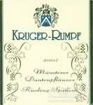 Kruger-Rumpf Munsterer Dautenpflanzer Riesling Spatlese, Nahe, Germany