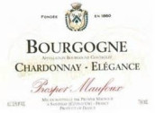 葩美酒莊勃艮第雅致白葡萄酒(Prosper Maufoux Bourgogne Elegance White, Burgundy, France)