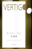 拉利尼亞迷魂記25GR雷司令干白葡萄酒(La Linea Vertigo 25GR Riesling, Adelaide Hills, Australia)