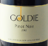 高第黑皮諾紅葡萄酒(Goldie Pinot Noir, Marlborough, New Zealand)