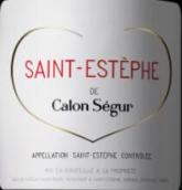 凯隆世家圣埃斯泰夫红葡萄酒(Saint-Estephe de Calon Segur, Saint-Estephe, France)