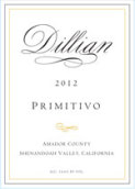 狄里安酒莊普里米蒂沃干紅葡萄酒(Dillian Wines Primitivo, Shenandoah Valley, USA)