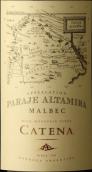 卡帝娜帕杰拉阿爾塔米拉馬爾貝克干紅葡萄酒(Bodega Catena Zapata Catena Appellation Paraje Altamira Malbec, Mendoza, Argentina)