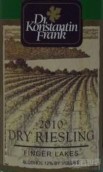 康斯坦丁?弗蘭克雷司令干白葡萄酒(Dr. Konstantin Frank  Riesling, Finger Lakes, USA)