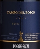 伯爵山莊坎伯德博斯克紅葡萄酒(Villa Poggio Salvi Campo del Bosco Toscana IGT, Tuscany, Italy)