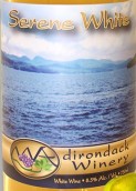 阿迪隆達(dá)塞赫納半甜白葡萄酒(Adirondack Serene White, New York, USA)