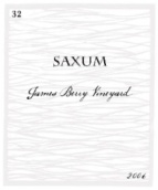 薩克斯姆漿果園干紅葡萄酒(Saxum James Berry Vineyard 32 Month Barrel Age Red, Paso Robles, USA)