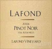 拉夫德酒堡園黑皮諾干紅葡萄酒(Lafond Winery Estate Pinot Noir, Sta Rita Hills, USA)