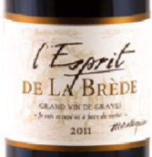 拉布雷德精神紅葡萄酒(Esprit de La Brede, Graves, France)