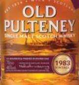 富特尼1983年份蘇格蘭單一麥芽威士忌(Old Pulteney 1983 Vintage Single Malt Scotch Whisky, Highlands, UK)