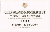 布瓦洛酒莊夏山-蒙哈榭一級園白葡萄酒(Domaine Henri Boillot Les Chaumees Chassagne-Montrachet Premier Cru, Chassagne-Montrachet, France)