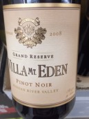 伊甸園特級(jí)珍藏黑皮諾干紅葡萄酒（俄羅斯河谷）(Villa Mt. Eden Grand Reserve Pinot Noir, Russian River Valley, USA)