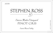 斯蒂芬羅斯馬德雷園灰皮諾白葡萄酒(Stephen Ross Sierra Madre Vineyard Pinot Gris, Santa Maria Valley, USA)