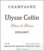 Ulysse Collin Blanc de Blancs Extra Brut, Champagne, France