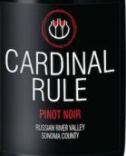 卡蒂諾酒莊黑皮諾干紅葡萄酒(Cardinal Rule Wines Pinot Noir, Russian River Valley, USA)