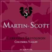 馬丁斯科特赤霞珠干紅葡萄酒(Martin Scott Cabernet Sauvignon, Columbia Valley, USA)