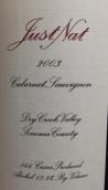 贾斯那酒庄赤霞珠干红葡萄酒(JustNat Cabernet Sauvignon, Sonoma County, USA)