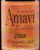 阿瑪維山丘西拉干紅葡萄酒(Amavi Les Collines Vineyard Syrah, Washington, USA)