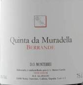 昆塔穆德拉酒莊QDM貝蘭德單一園紅葡萄酒(Quinta da Muradella QDM Berrande Single Vineyard, Monterrei, Spain)