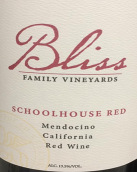 比利斯酒莊學(xué)堂系列紅葡萄酒(Bliss Family Vineyards Schoolhouse Red, Mendocino County, USA)