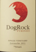 犬巖酒莊歌海娜干紅葡萄酒(Dog Rock Grenache, Pyrenees, Australia)