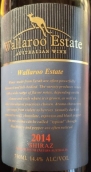 大袋鼠酒莊設(shè)拉子紅葡萄酒(Wallaroo Estate Shiraz, Southern Australia, Australia)