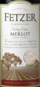 菲澤梅洛紅葡萄酒(橡木桶陳釀)(Fetzer Vineyards Valley Oaks Merlot, California, USA)