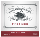 古娜沃拉黑皮諾干紅葡萄酒(Goona Warra Vineyard Pinot Noir, Sunbury, Australia)