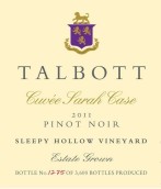 多波薩拉凱斯特釀黑皮諾干紅葡萄酒(Talbott Vineyards Cuvee Sarah Case Pinot Noir, Santa Lucia Highlands, USA)