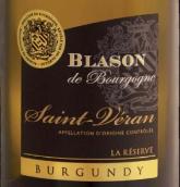 勃艮第布萊森（圣韋朗村）珍藏干白葡萄酒(Blason de Bourgogne La Reserve, Saint-Veran, France)