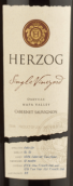 赫爾佐克酒莊奧克維爾單一園赤霞珠干紅葡萄酒(Herzog Wine Cellars Oakville Single Vineyard Cabernet Sauvignon, California, USA)