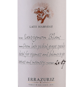 伊拉蘇晚收長相思甜白葡萄酒(Errazuriz Late Harvest Sauvignon Blanc, Casablanca Valley, Chile)