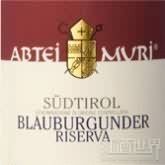 Muri-Gries Abtei Muri Blauburgunder Riserva Sudtirol, Trentino-Alto Adige, Italy
